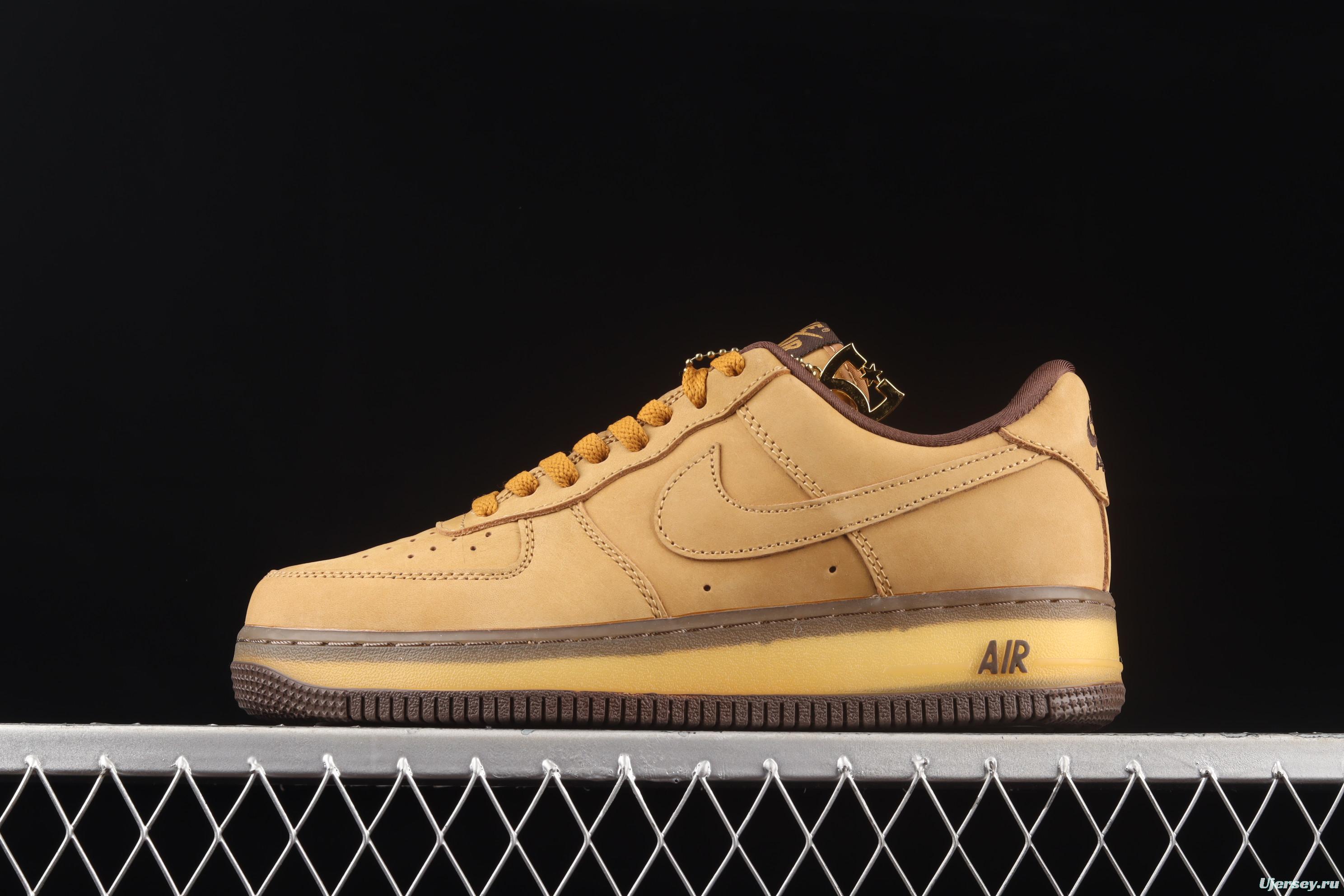 NIKE Air Force 1 Low Retro SP Wheat Mocha Mocha wheat low-top casual board shoes DC7504-700