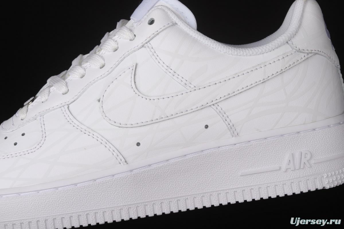 NIKE Air Force 1y07 luminous white low-top casual board shoes NMUE 0288