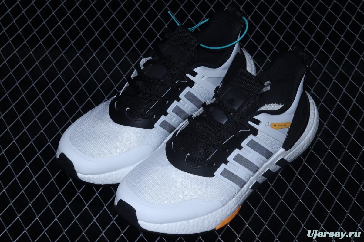 Adidas EQUIPMENT+ GZ1330 2021 new cushioning breathable popcorn casual running shoes