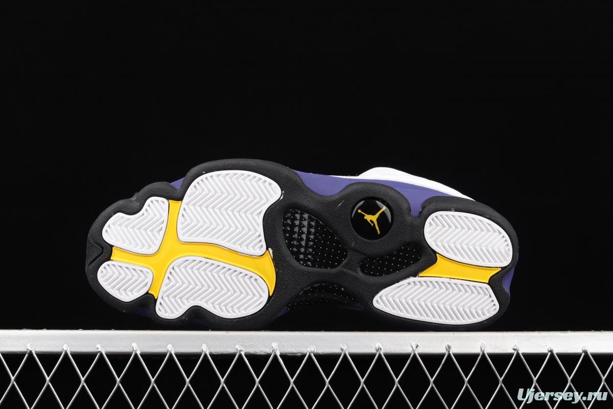 Air Jordan 13 Retro 3 White and purple 414571-105