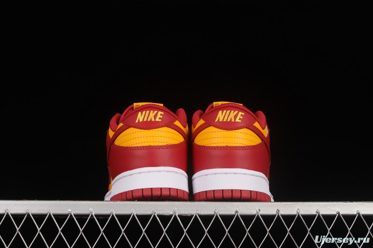 NIKE SB DUNK Low Midas Gold Tomato Scrambled Egg Color Dunk Series Low Top Casual Sports Skateboard Shoes DD1391-701