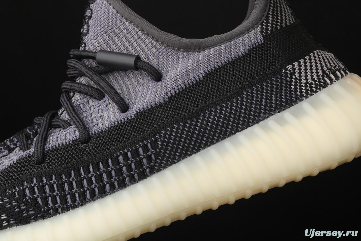 Adidas Yeezy 350 Boost V2 ASRIRL FZ5000 Darth Coconut 350 second Generation Oreo Color matching