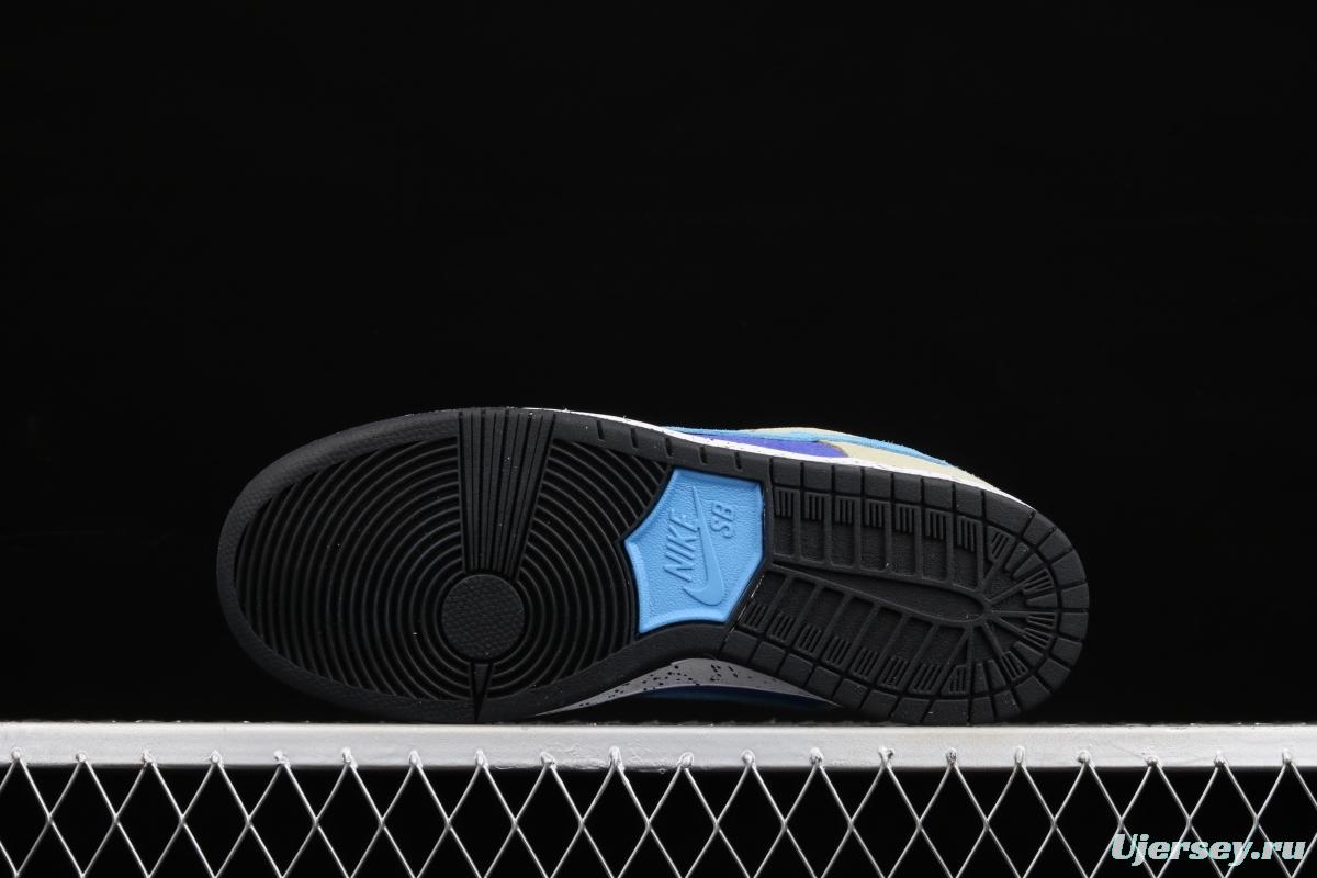 NIKE SB DUNK Low Prm SB buckle rebound fashion casual board shoes BQ6817-301