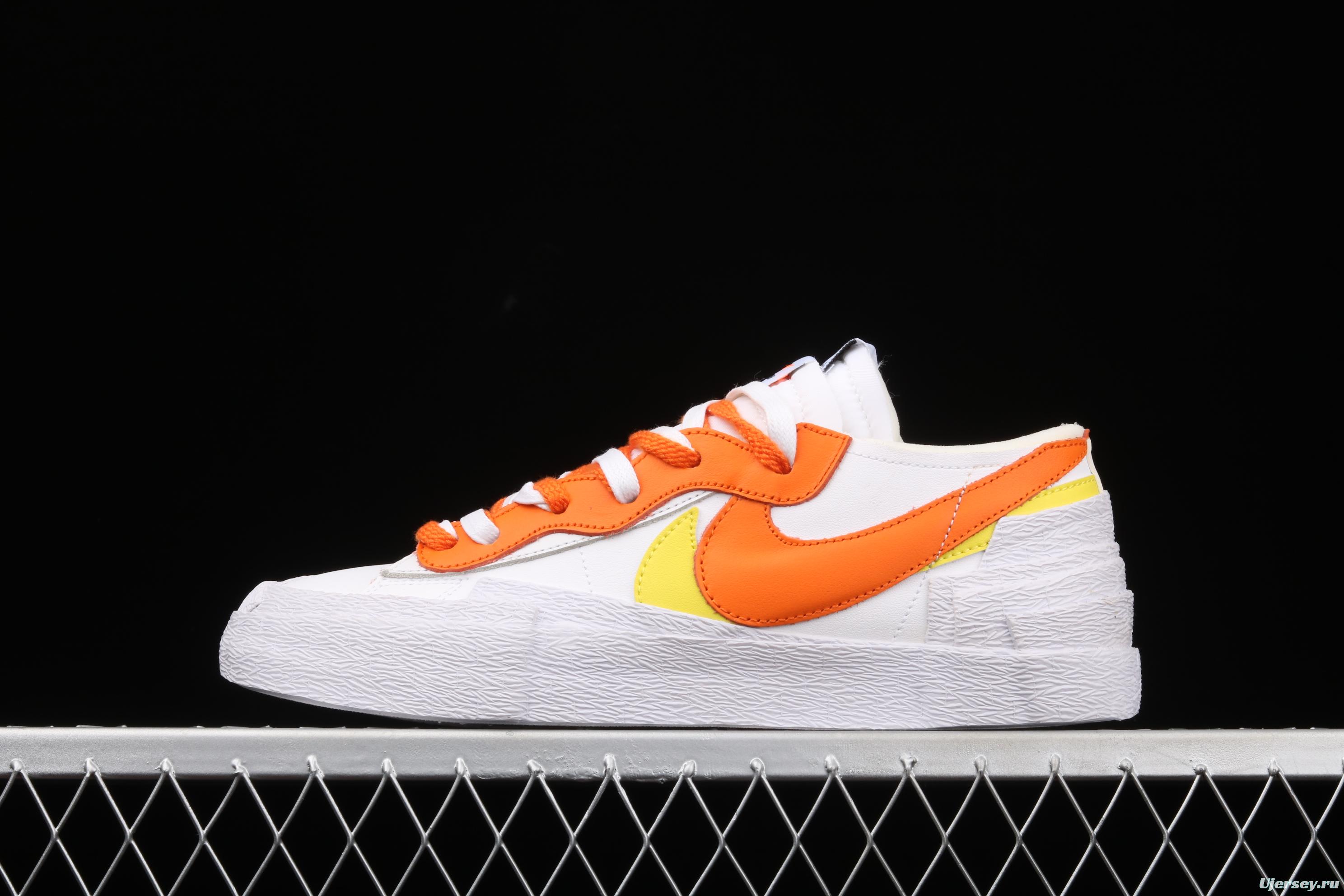 Sacai x NIKE Blazer Low co-signed Trail Blazers low-top casual board shoes DD1877-100
