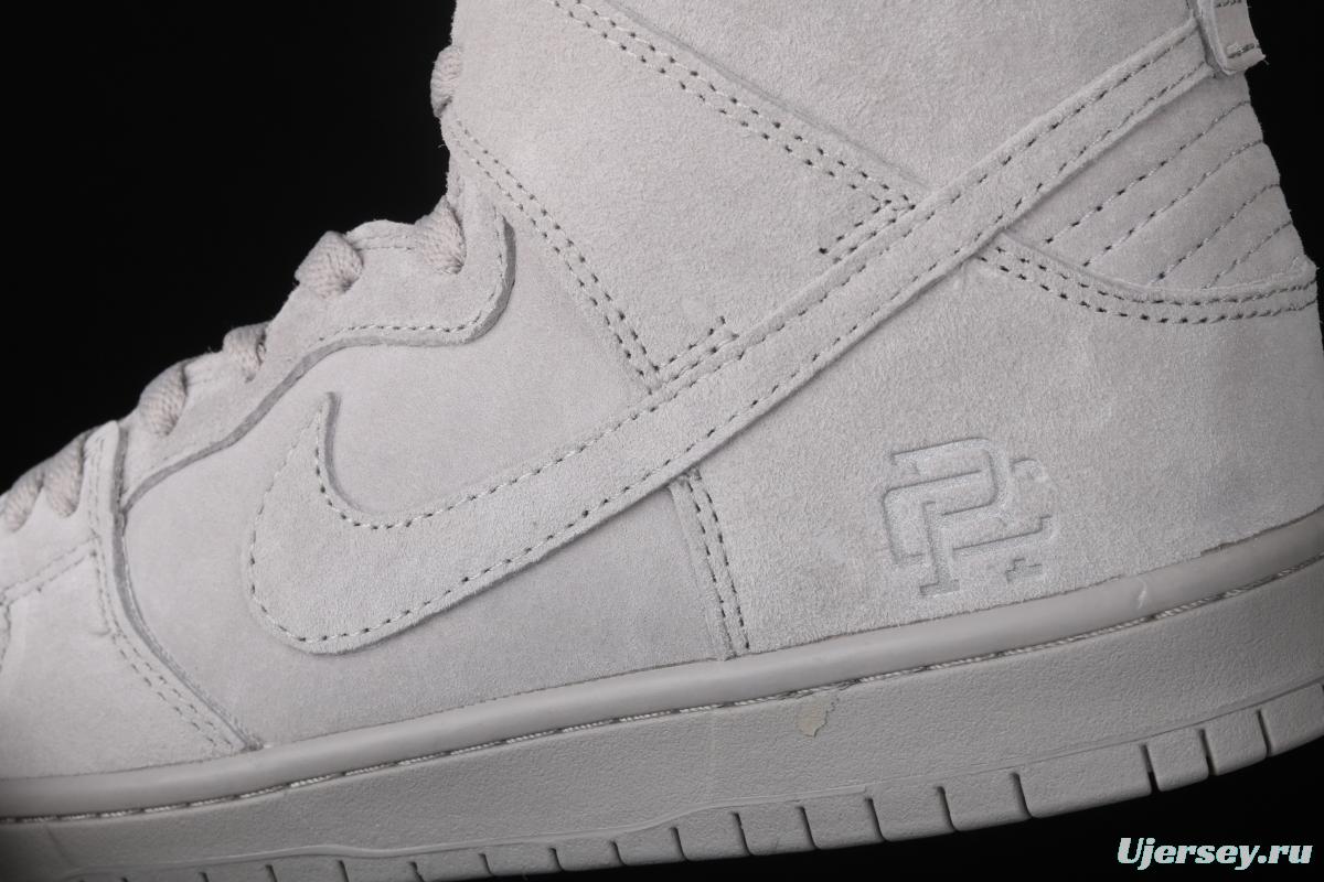 DUNK SB x Reigning Champ 2.0 defending champion second generation gray suede shoes AA2266-600