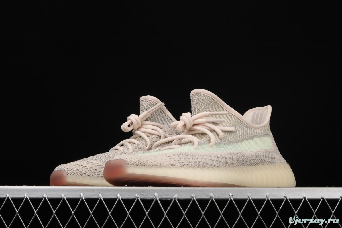 Adidas Yeezy Boost 350 V2 FW5318 Darth Coconut 350 second generation hollowed-out swan white sky star color BASF popcorn