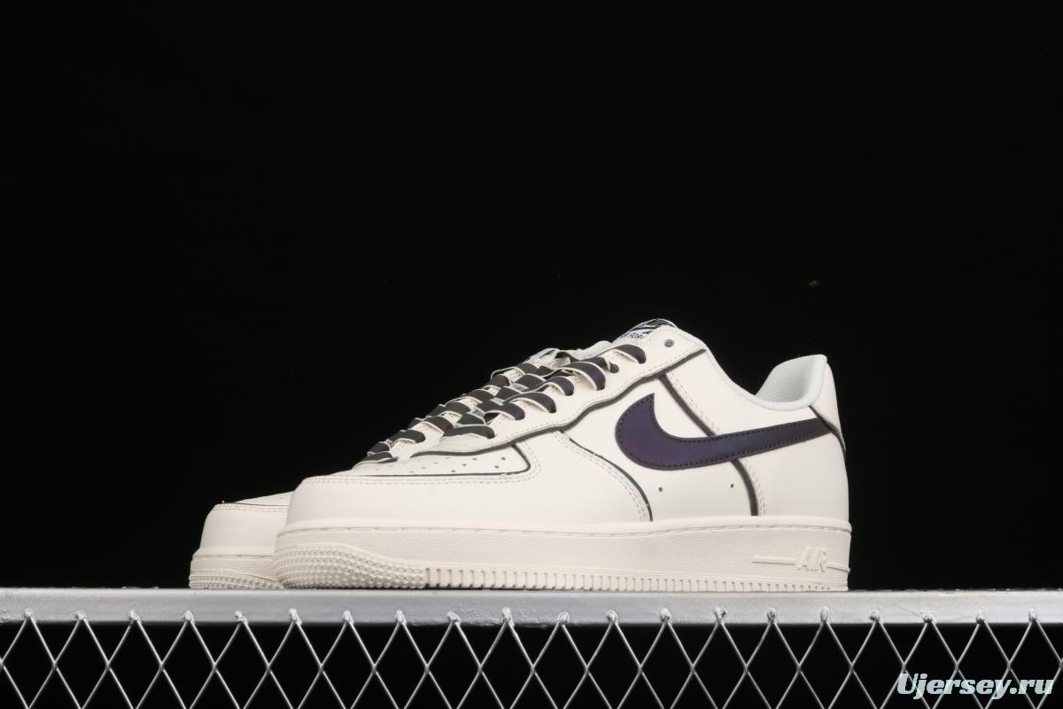 NIKE Air Force 1 Low 3M laser reflective low-top casual board shoes BQ0086-365