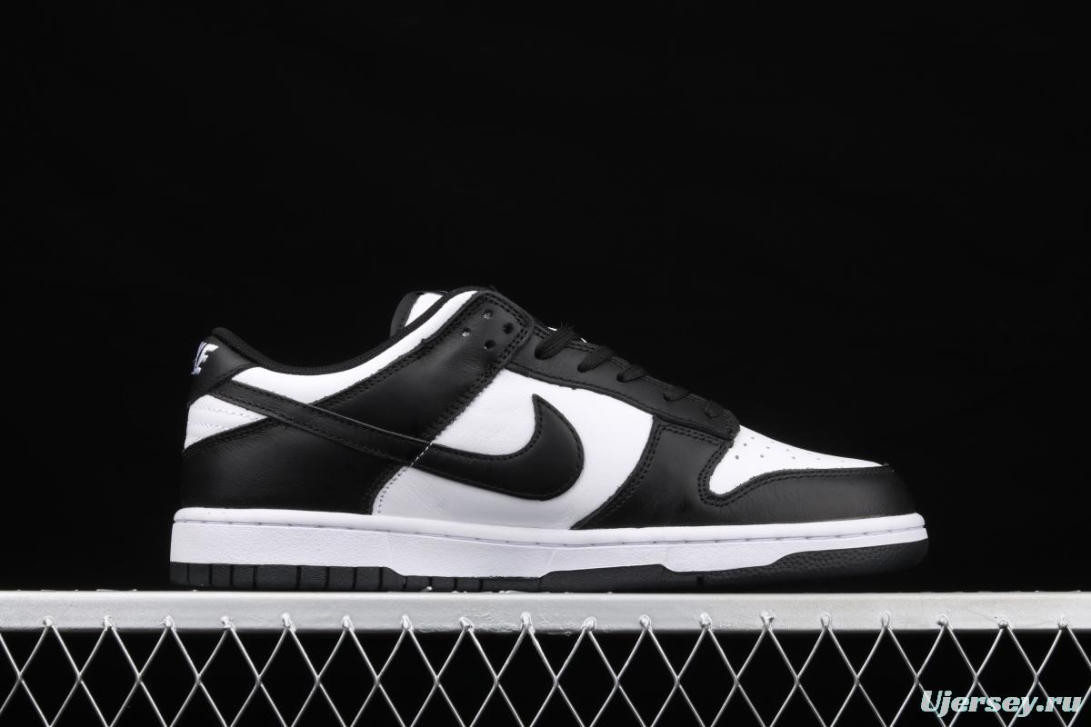 NIKE SB DUNK Low black and white panda head casual board shoes DD1391-100