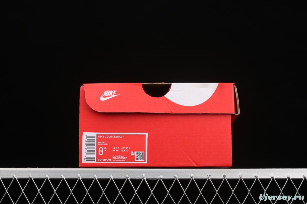 NIKE Court Legacy classic retro leather surface fashion street sports board shoes CU4150-105