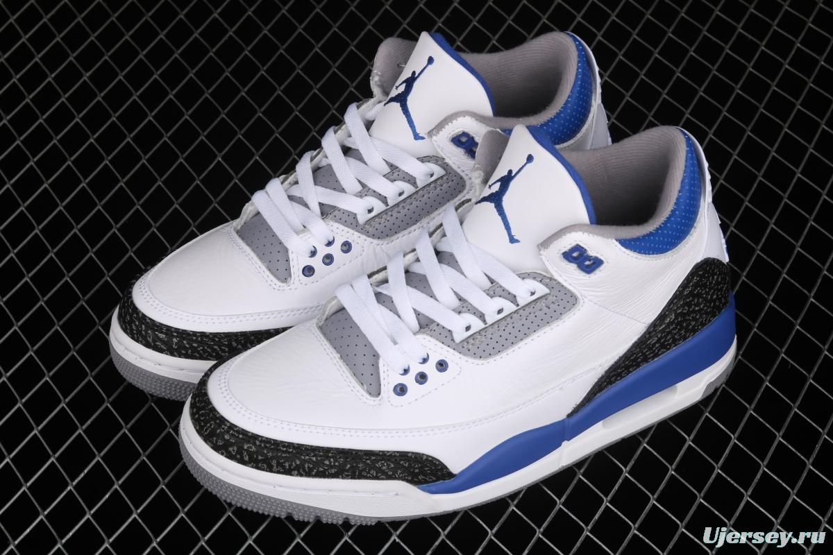 Air Jordan 3 Racer Blue AJ3 Joe 3 Racing Blue CT8532-145