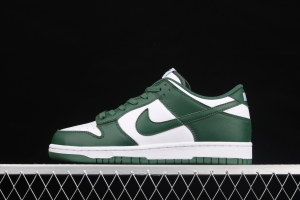 NIKE SB DUNK Low Team Green Michigan White and Green Slam Dunk Series low side Leisure Sports Skateboard shoes DD1391-101