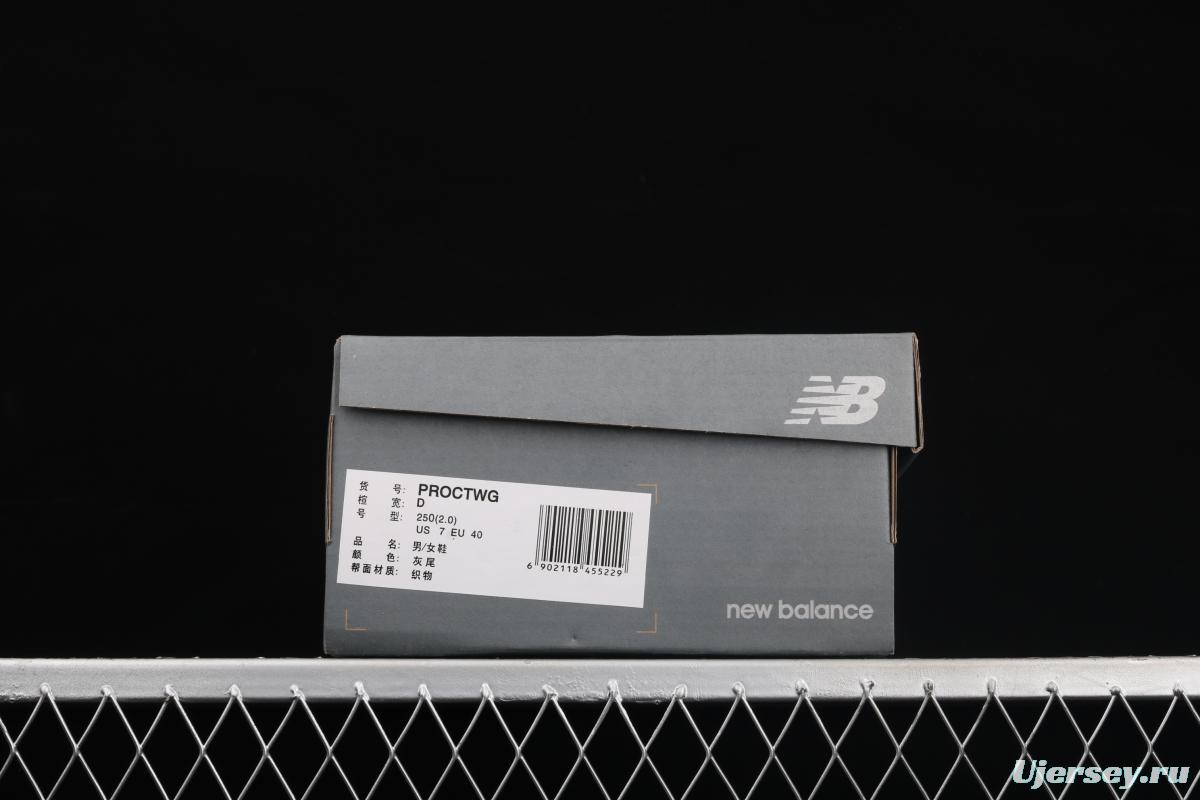 New Balance Proctsen New Bailun retro smile canvas leisure classic campus board shoes PROCTWG