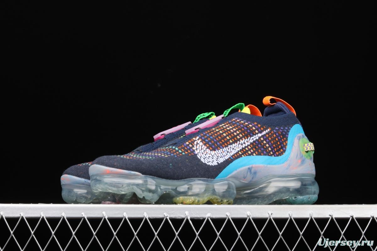 NIKE Air Vapormax 2020 Flyknit fly-woven fast tie full-palm air cushion jogging shoes CJ6740-400