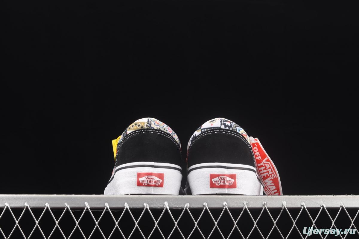 Vans Style 36 Moroccan style theme series high top leisure sports board shoes VN0A54F6687