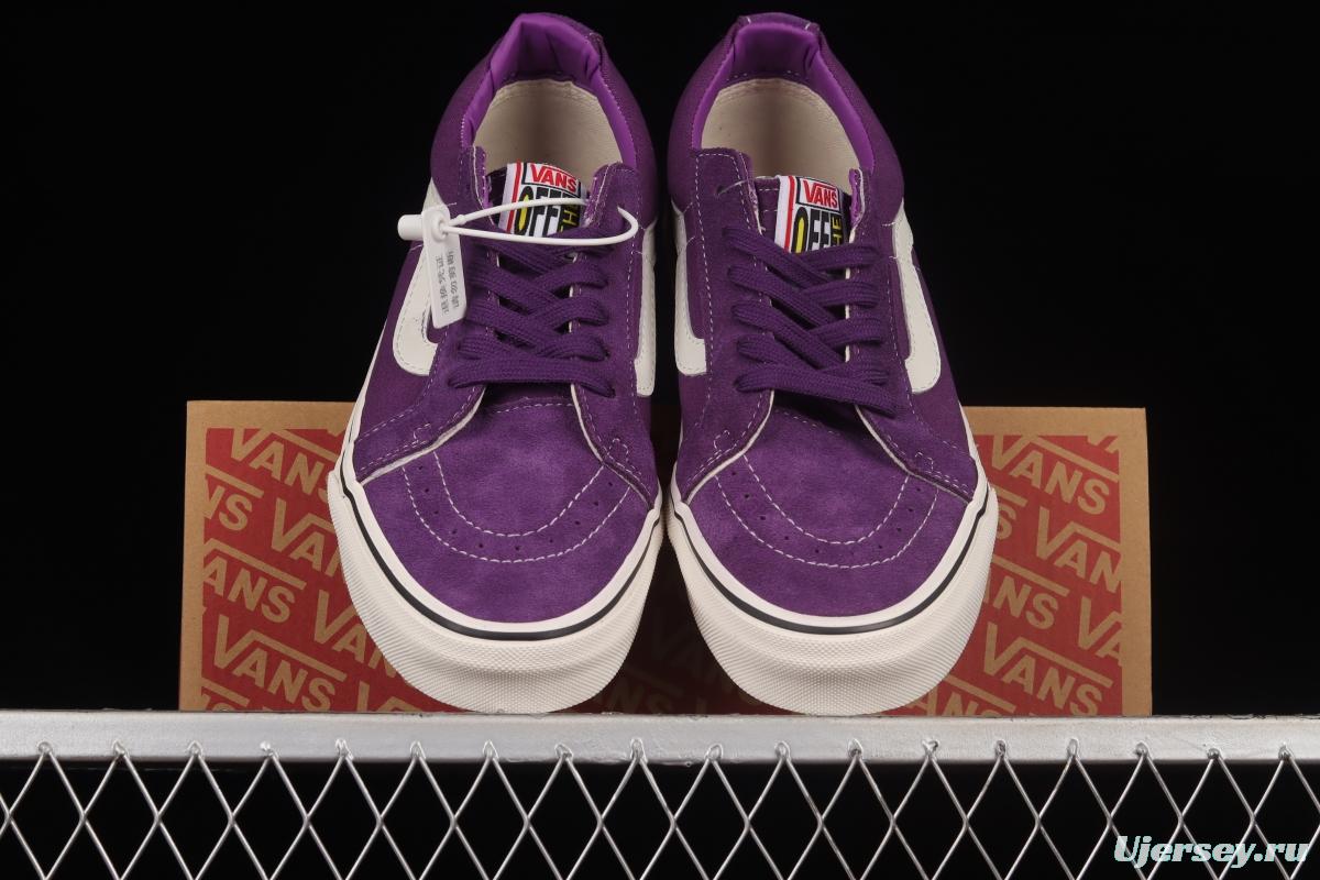 Vans Sk8-Low Reissue S Imperial Purple Low Casual Sneakers VN0A4UWIAOS