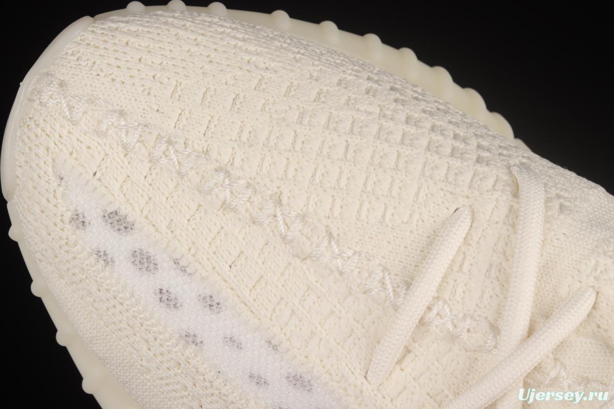 Adidas Yeezy 350 Boost V2 Pure Oat HQ6316 Pure White 2.0 Color Matching BASF Boost Original Bottom