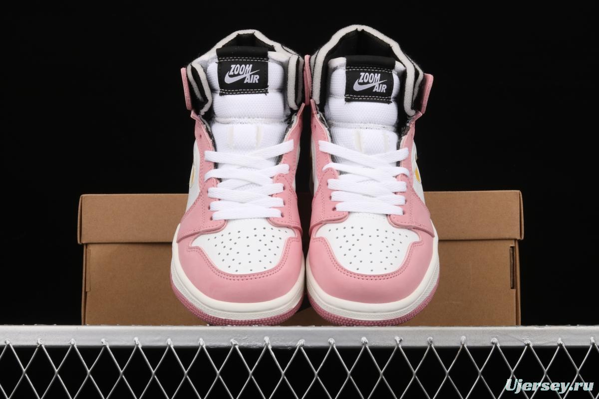 Air Jordan 1 Zoom CMFT pink glaze CT0979-601