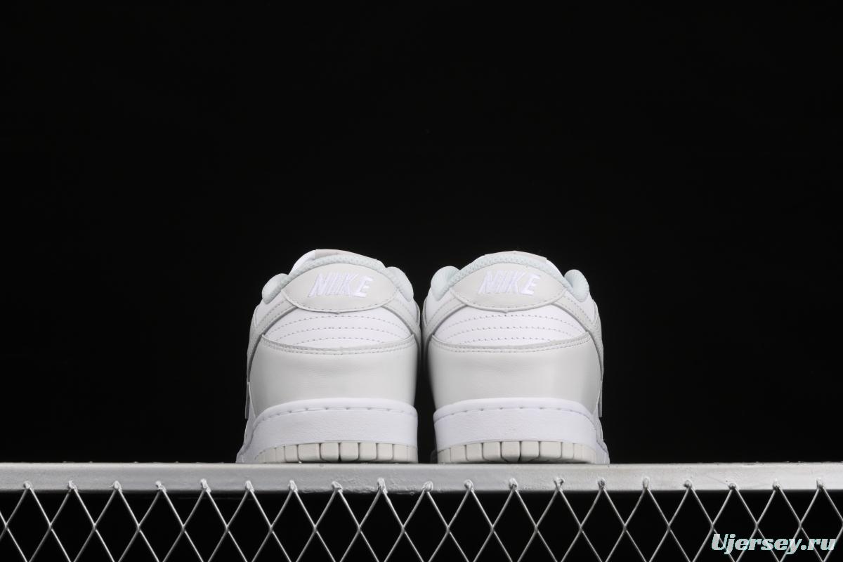 NIKE SB DUNK Low dunk series white light gray color matching low-side leisure sports skateboard shoes DD1503-103