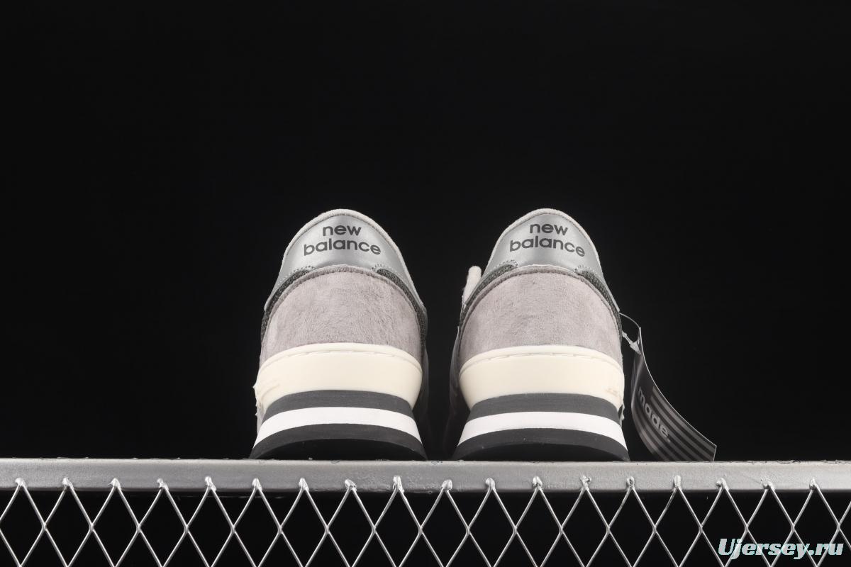 New Balance NB990 series of high-end American retro leisure running shoes M990GRY