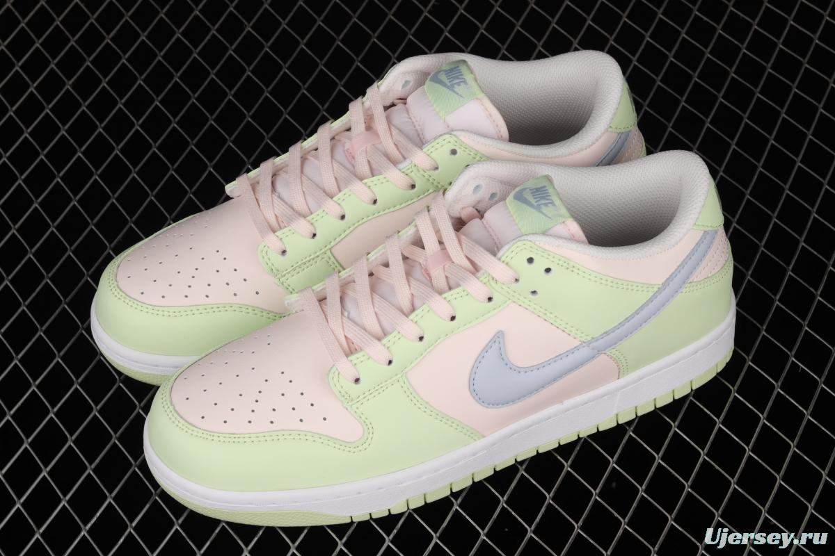 NIKE DUNK SB Low SP ice lime yellow powder retro low-top leisure sports skateboard shoes DD1503-600