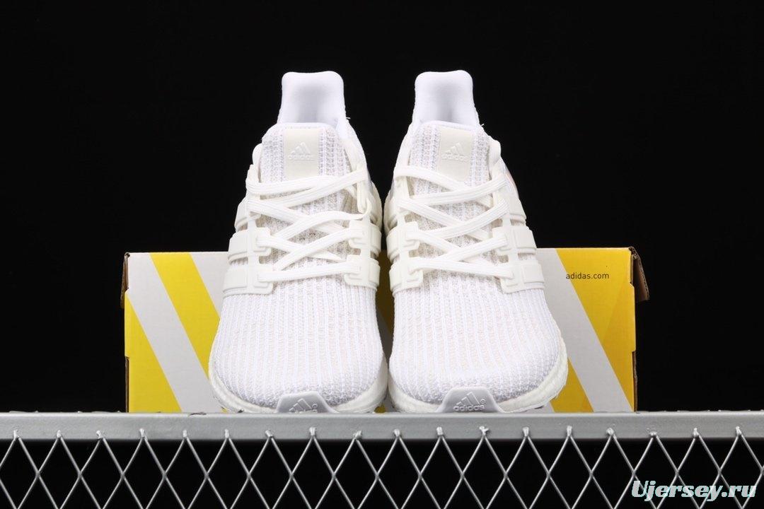 Adidas Ultra Boost 4.0Iridescent BY1756 fourth generation knitted striped white laser UB