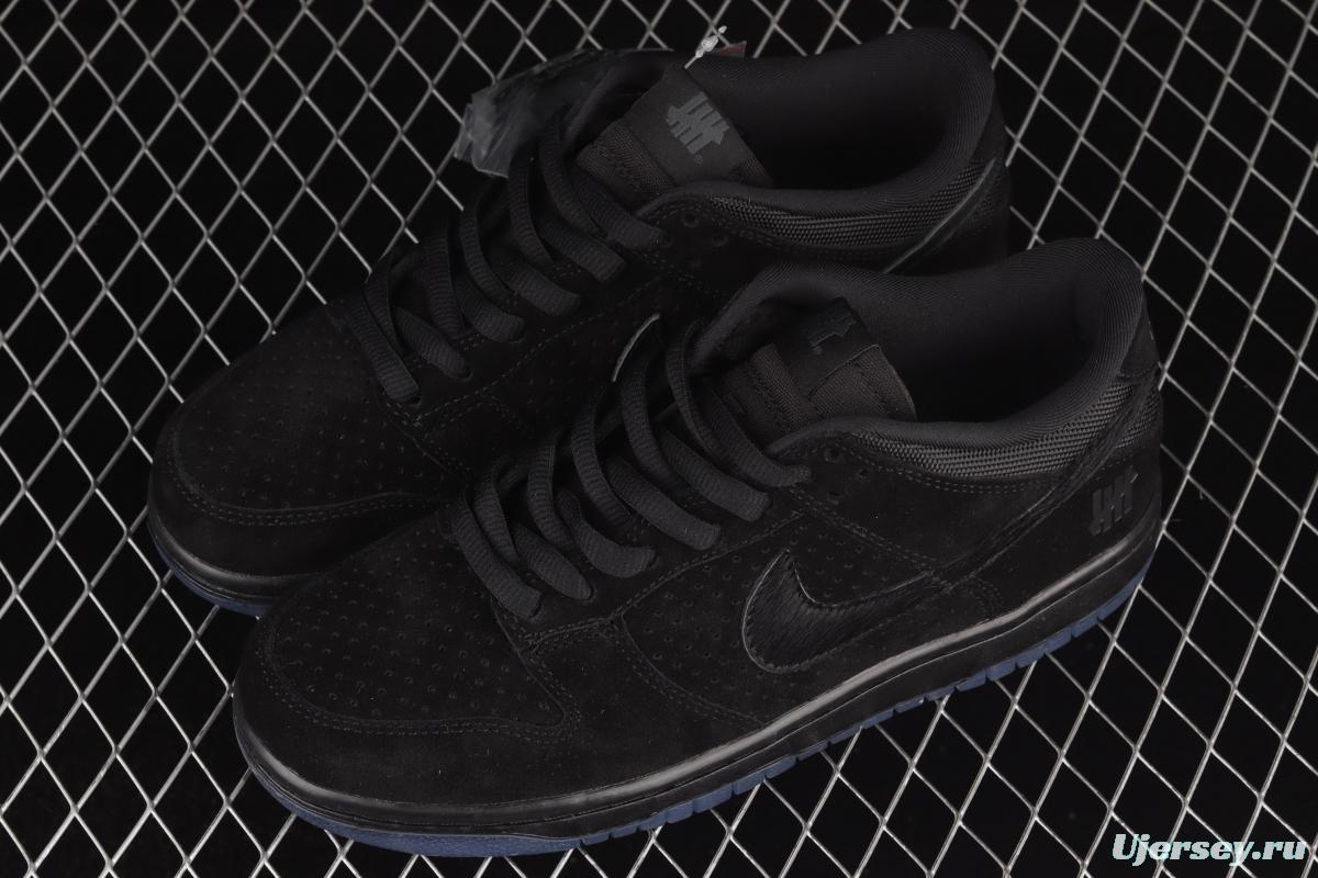 UNDFEATED x NIKE DUNK Low black soul color dunk series low-side leisure sports skateboard shoes DO9329-001