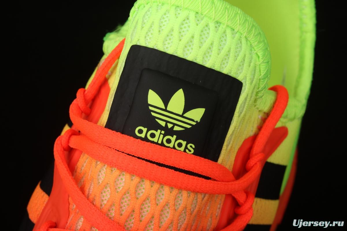 Adidas ZX 2K Boost FV0482 2020 summer new clover popcorn vintage running shoes