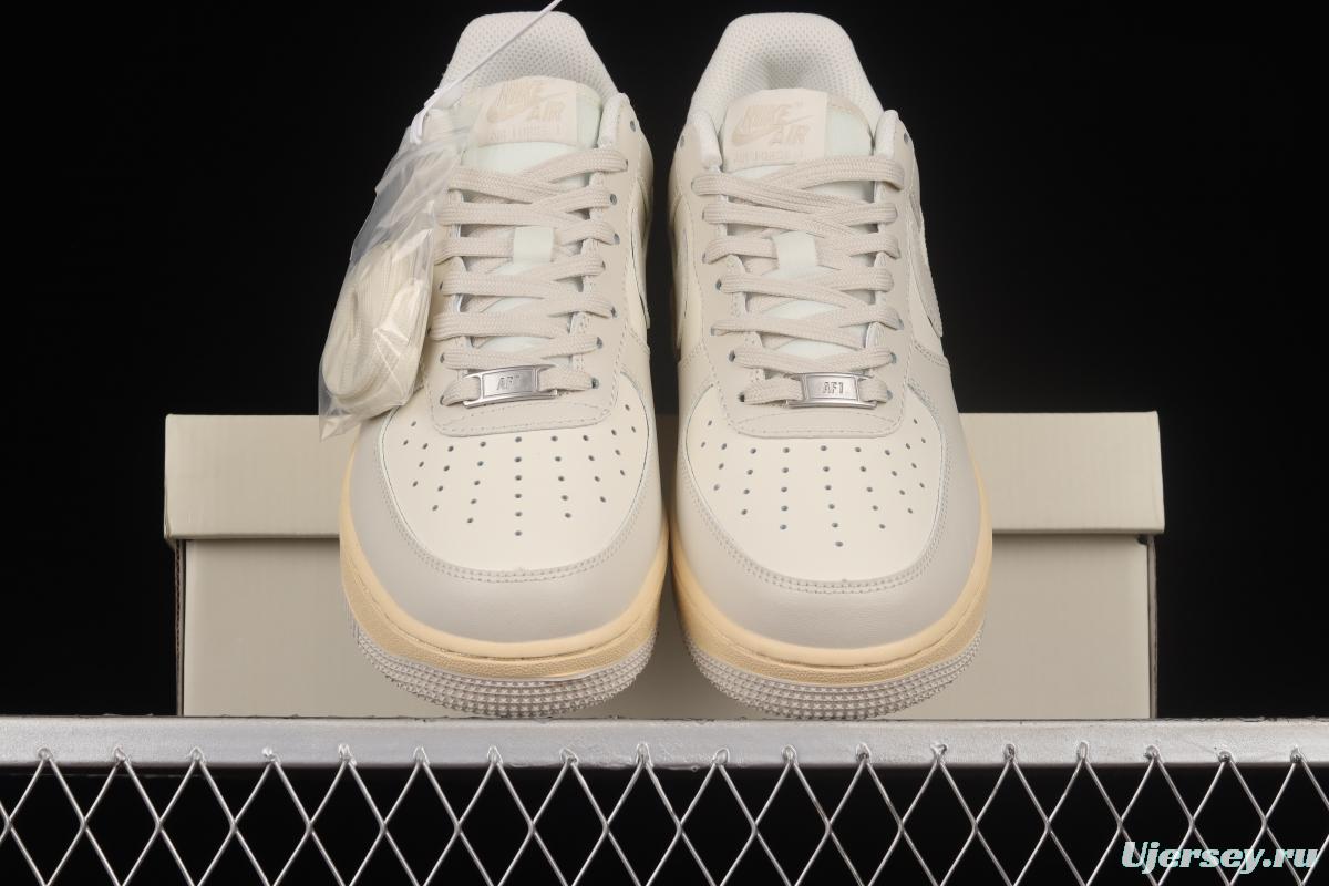 NIKE Air Force 1'07 Low White Gray Low Casual Sneakers BS8871-227
