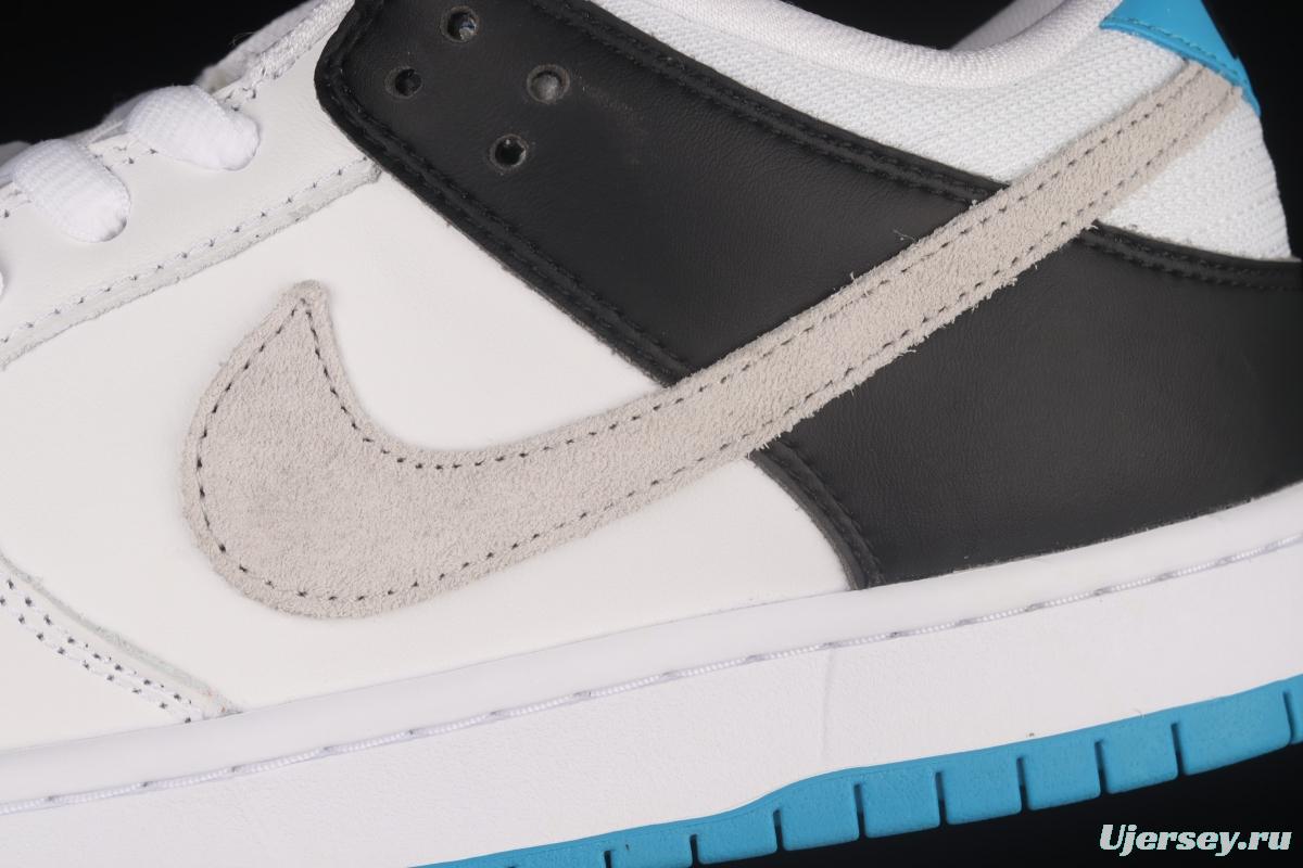 NIKE SB DUNK Low Prm laser blue color SB buckle rebound fashion casual board shoes BQ6817-101