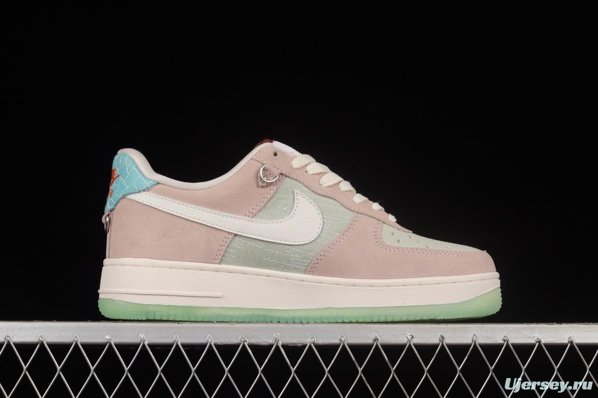 NIKE Air Force 1'07 Low Lx Shapeless Formless Limitless Year of the Tiger Chinese Jade Powder Low Top Casual Sports Sneakers DQ5361-011