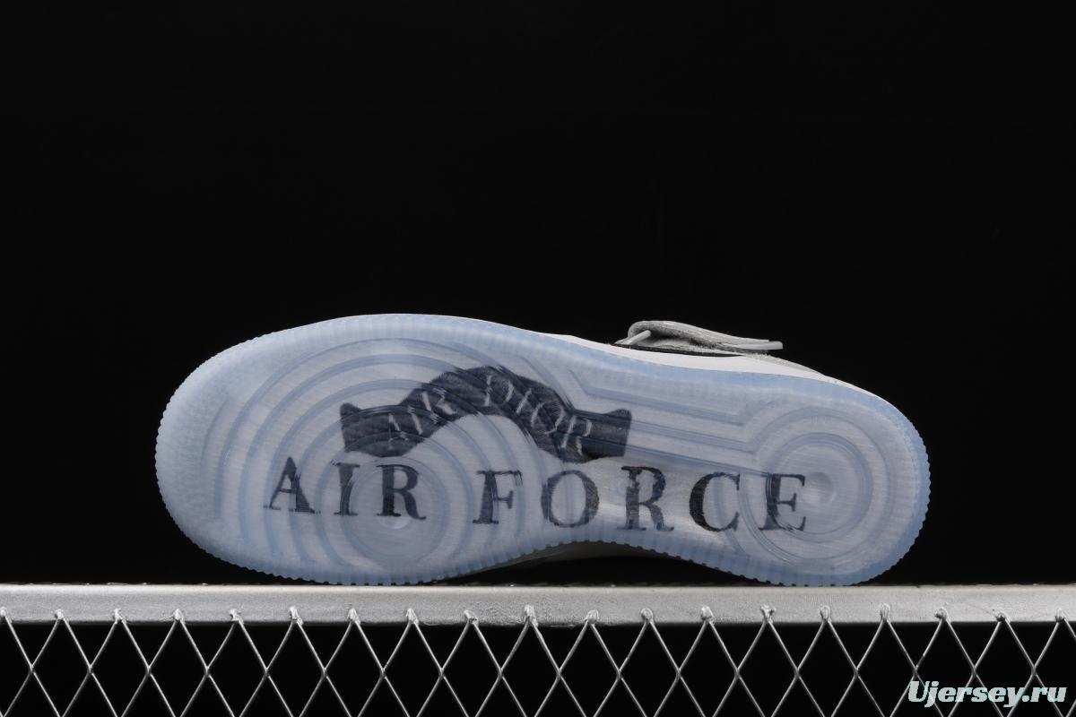 NIKE Air Force 1 MID overseas restricted Dior medium-top casual board shoes CT1266-700