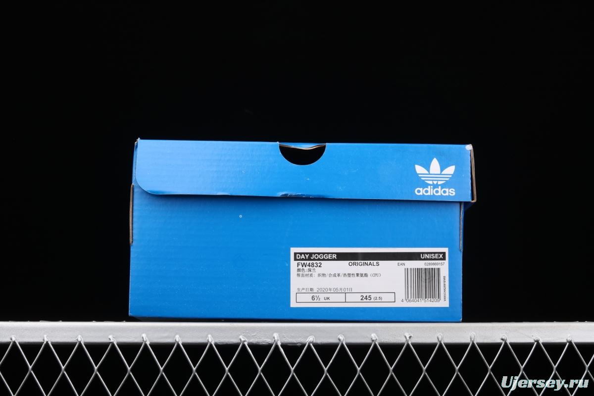 Adidas Day Jogger Boost FW4832's new Nightwalker second-generation leather 3M reflective popcorn vintage running shoes