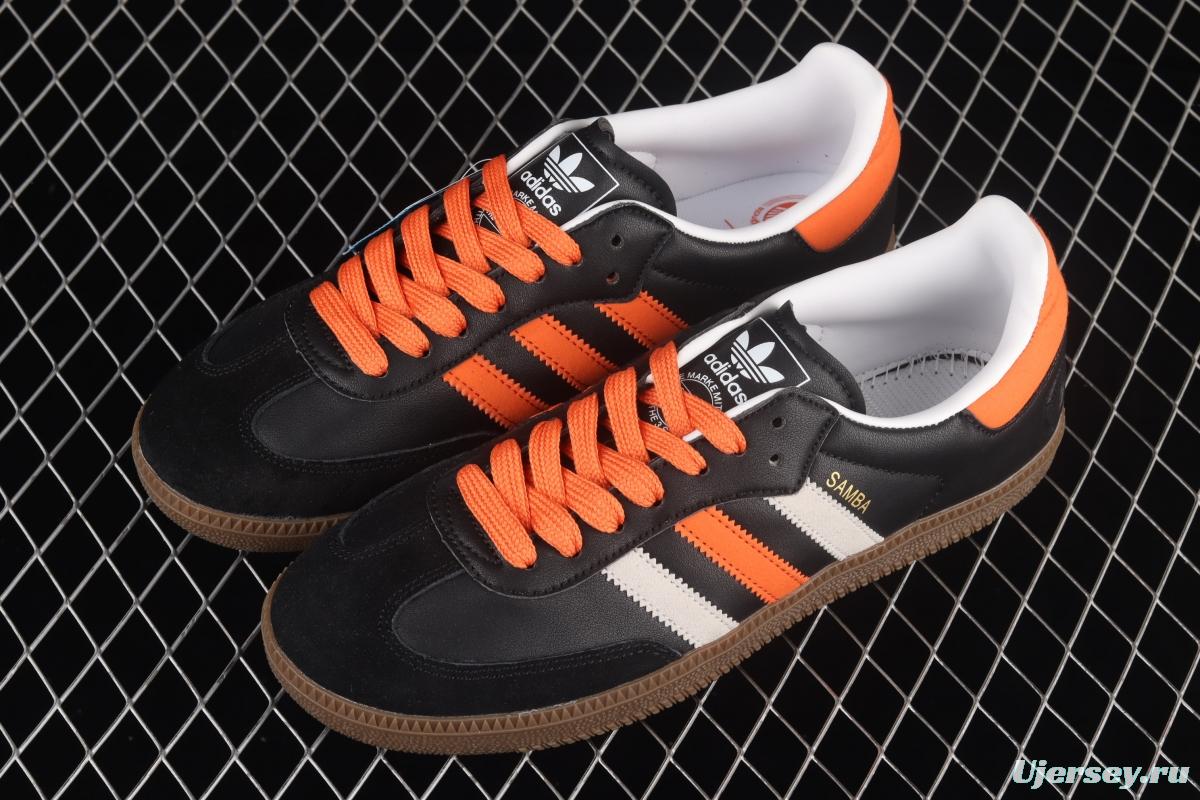 Adidas Samba Vegan FW2428 clover leisure board shoes
