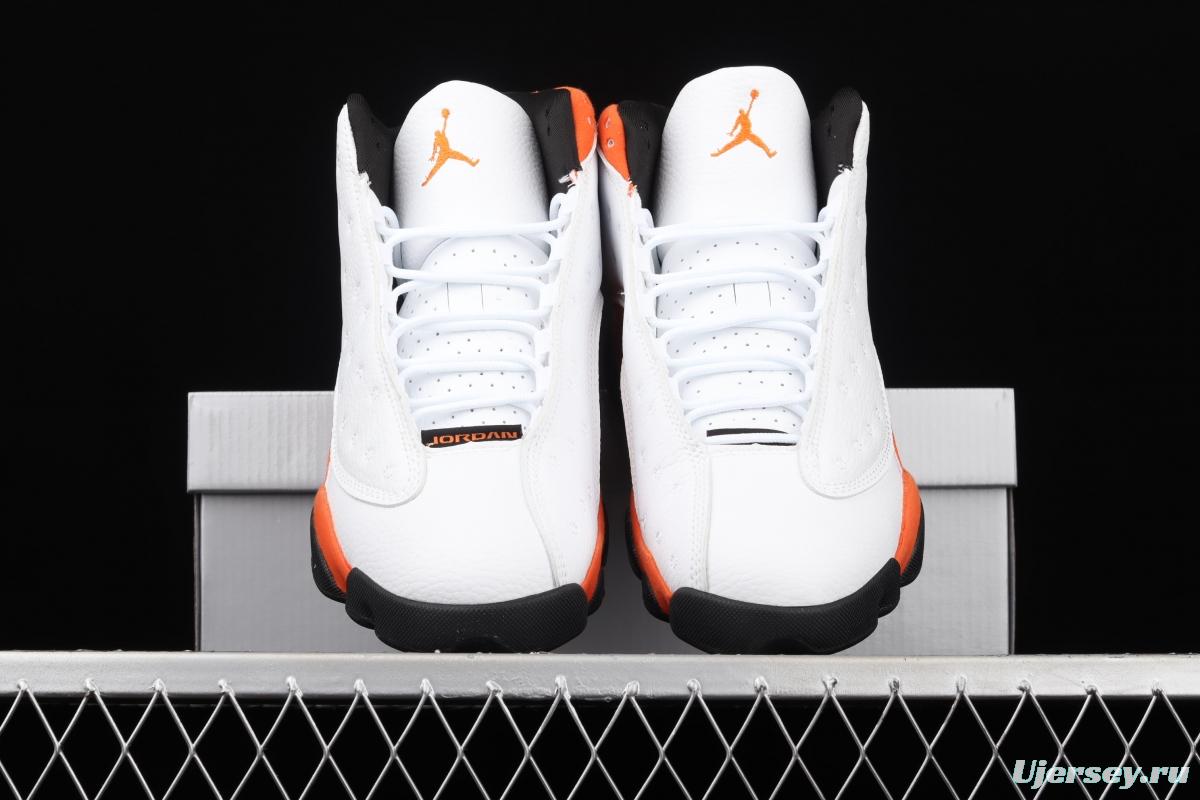 Air Jordan 13 Retro 3 White Orange 414571-108