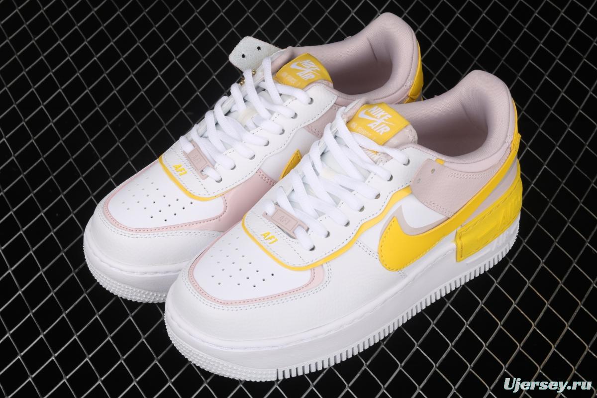 NIKE Air Force 1 ShAdidasow light weight heightened low-top 100-top board shoes CJ1641-102