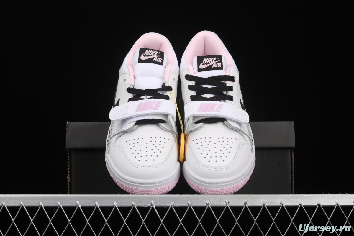 Air Jordan Legacy 312 Low girl powder color matching low-top basketball shoes AT4040-106