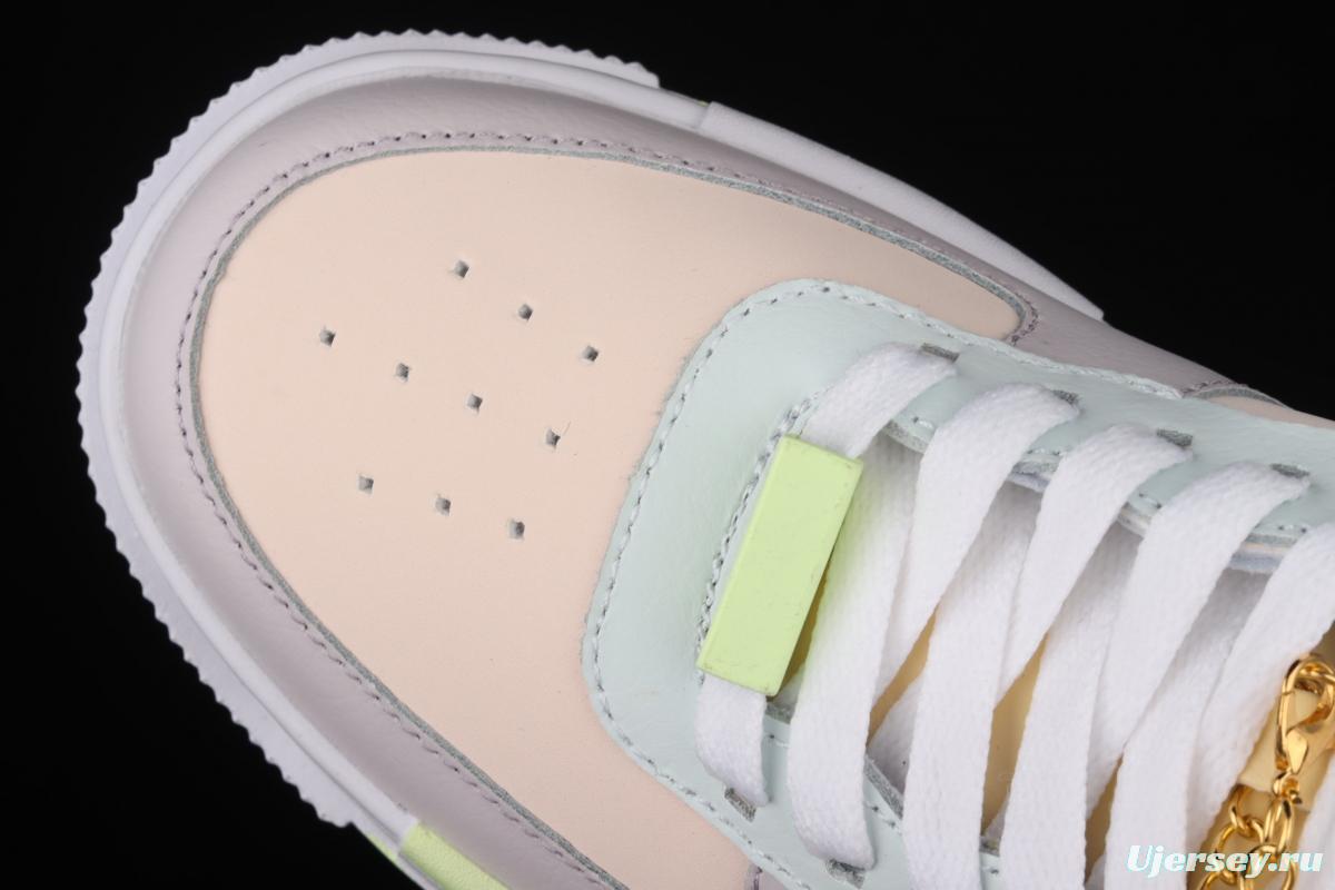 NIKE Air Force 1 Pixel deconstructs Leisure Board shoes DD2330-511L