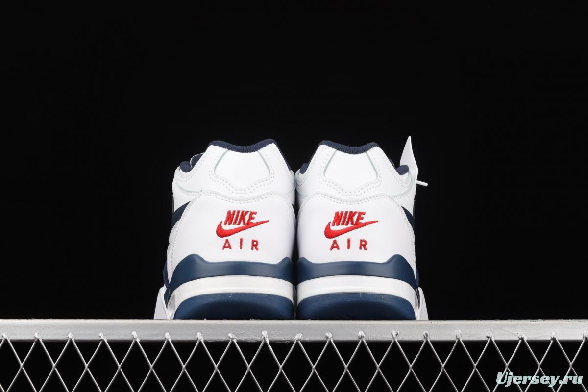 NIKE Air Flight 89 White and Blue Air cushion Basketball shoes CN5668-101