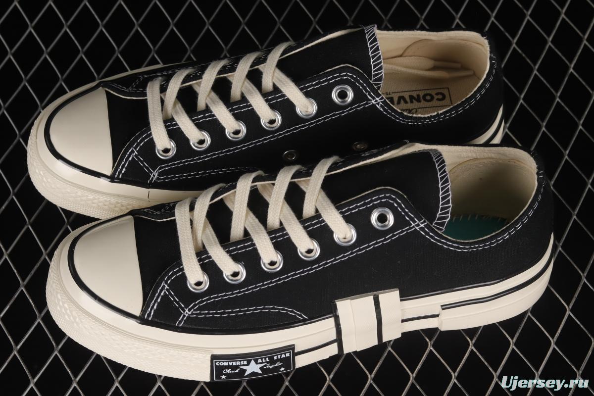 Converse 1970s x Rubber Patchwork The latest rubber deconstruction series low-top sneakers AO2115C