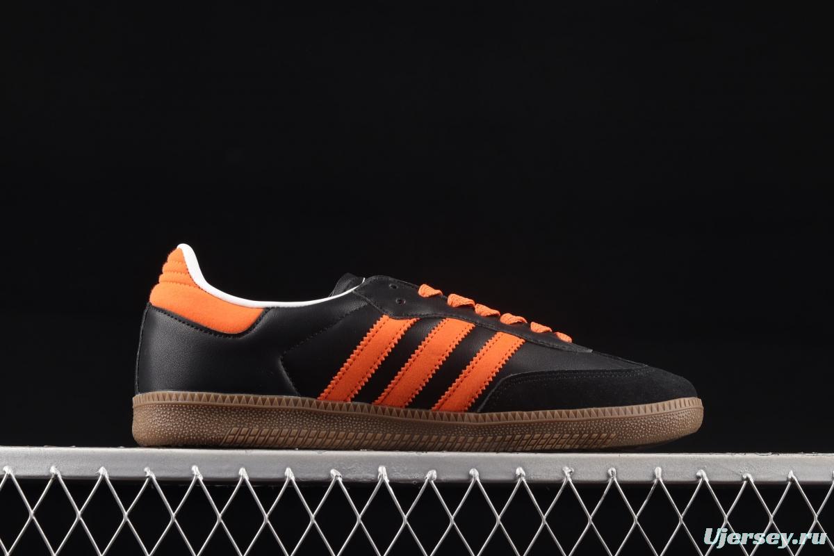 Adidas Samba Vegan FW2428 clover leisure board shoes