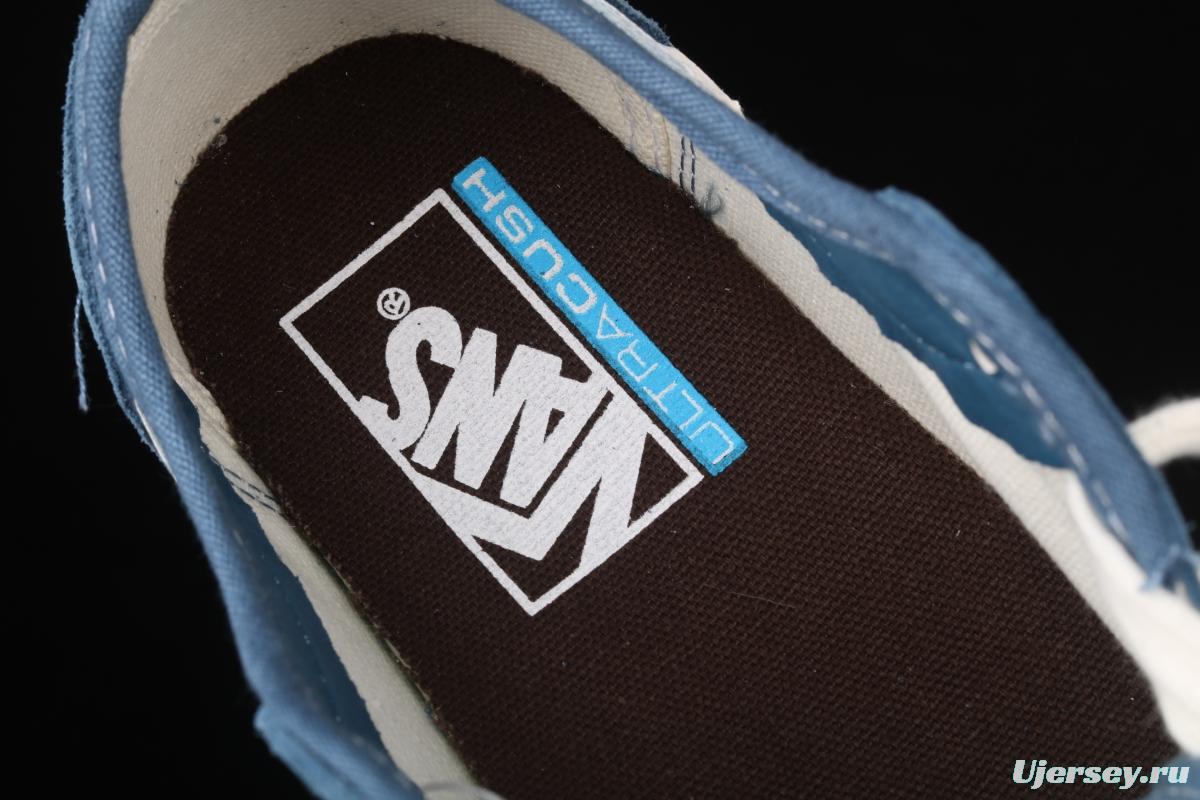Vans Style 36 SF jeans blue PEACEMINUSONE short head limited edition skateboard shoes VN0A3MVL42R