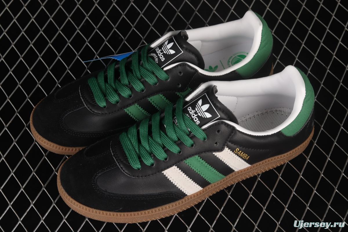 Adidas Samba Vegan FW2429 clover leisure board shoes