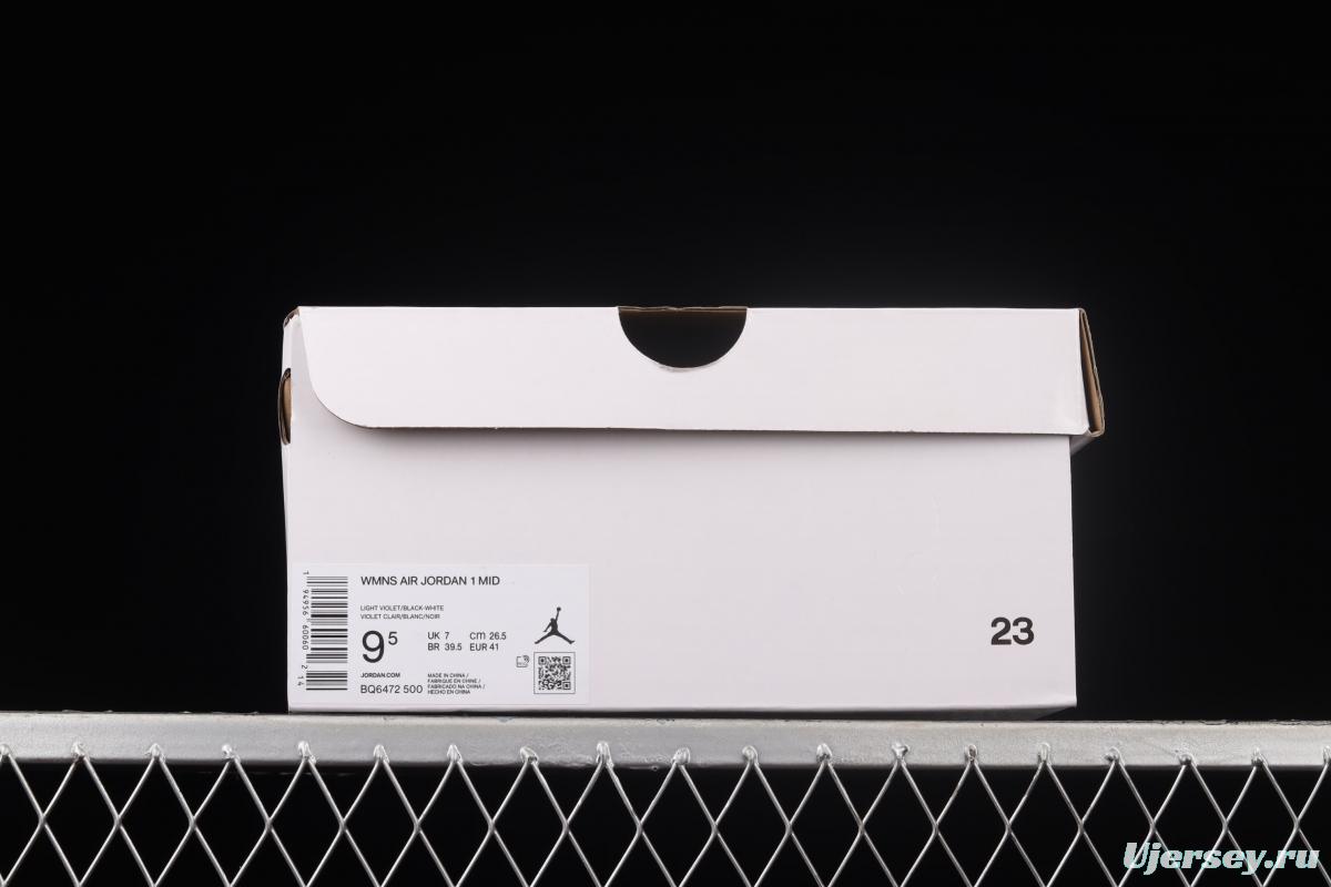 Air Jordan 1 Mid SE Rose Powder China Bang Basketball shoes BQ6472-500