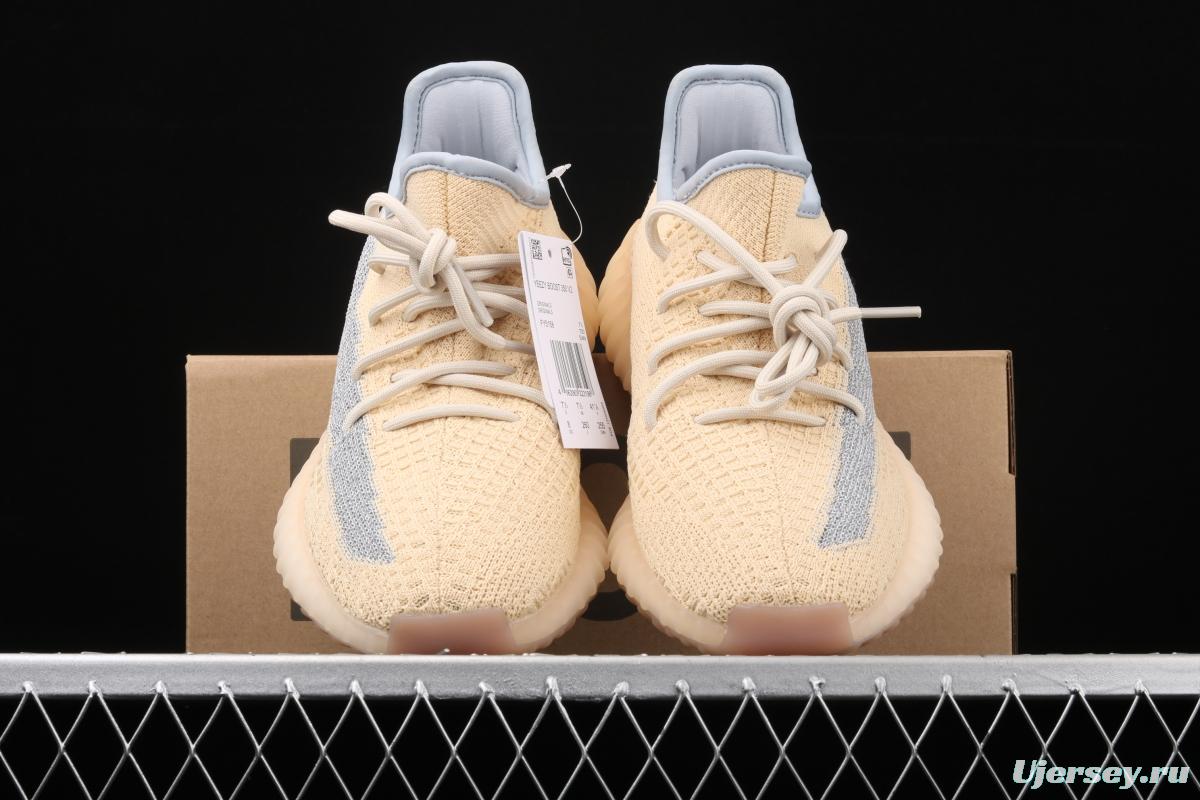 Adidas Yeezy Boost 350V2 Linen FY5158 Darth Coconut 350 second generation flax full star