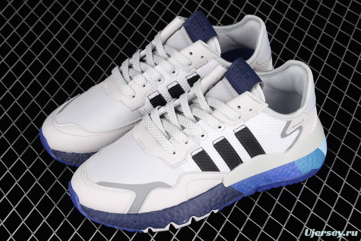 Adidas Nite Jogger 2019 Boost H017163M reflective vintage running shoes