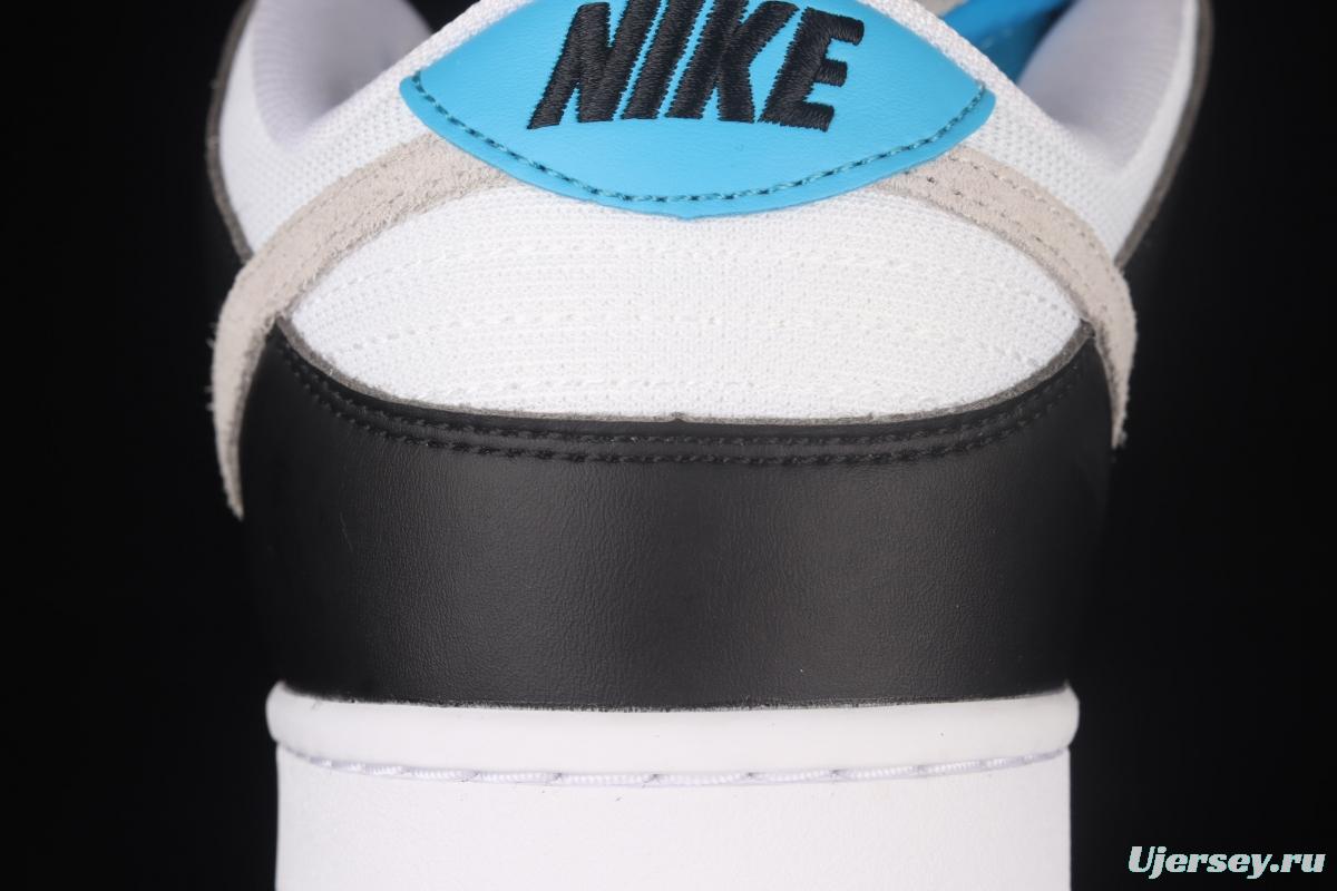 NIKE SB DUNK Low Prm laser blue color SB buckle rebound fashion casual board shoes BQ6817-101