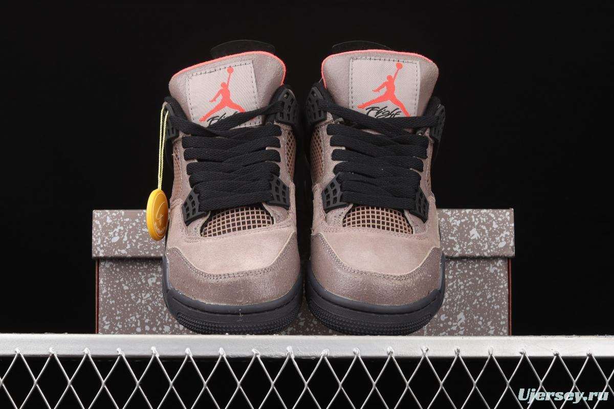 Air Jordan 4 Retro Taupe Haze Black Brown Mocha DB0732-200