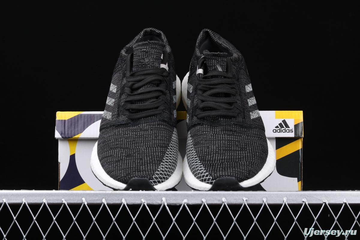 Adidas Pure Boost Go B37803 braided face cushioning running casual shoes