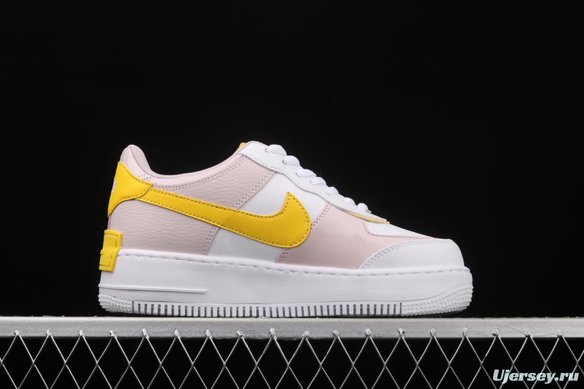 NIKE Air Force 1 ShAdidasow light weight heightened low-top 100-top board shoes CJ1641-102