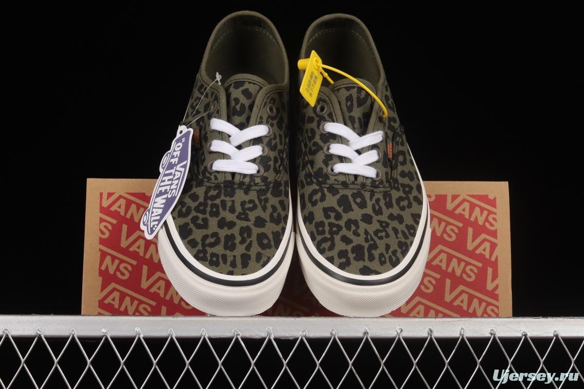 Vans Style 36 Anaheim green leopard low-top sneakers VN0A54F29GT